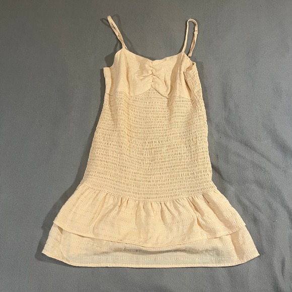 Sage the Label Dresses & Skirts - Sage the Label Dress Womens‎ Medium Sleeveless Mini Smocked Ruffle Boho Indie